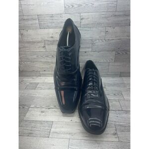Stacy Adams Shoes Mens Size 13M Patent Oxford Dress‎ Formal Cap Toe 24998-410